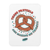 シーフェルド |プレッツェルが喉の渇きを癒してくれる マグネット (縦)