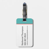 シーフェルド |プレッツェルが喉の渇きを癒してくれる ラゲッジタグ (裏面縦)