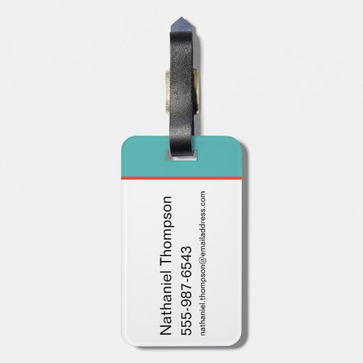 シーフェルド |プレッツェルが喉の渇きを癒してくれる ラゲッジタグ (裏面縦)