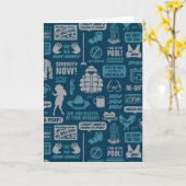 シーフェルド |ミームパターン カード (黄色い花)