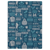 シーフェルド |ミームパターン クリップボード (裏面)