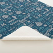 シーフェルド |ミームパターン シェルパブランケット (3/4)