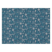 シーフェルド |ミームパターン テーブルクロス (正面(横))