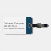 シーフェルド |ミームパターン ラゲッジタグ (裏面横)