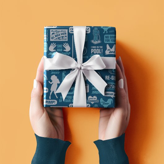 シーフェルド |ミームパターン ラッピングペーパーシート