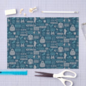 シーフェルド |ミームパターン 薄葉紙 (クラフト)