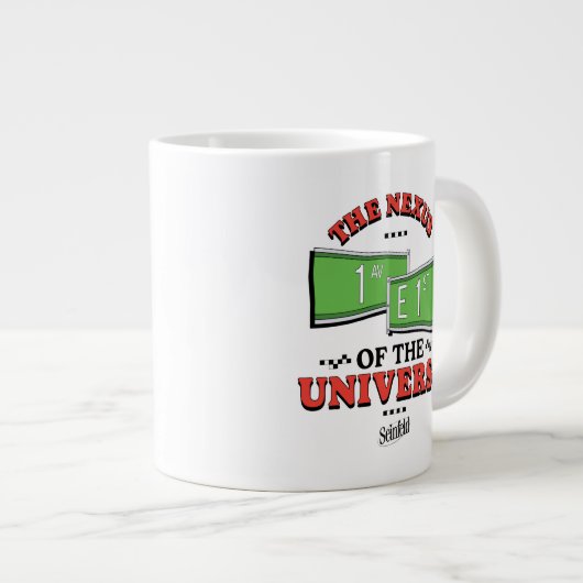 シーフェルド |宇宙の連結 ジャンボコーヒーマグカップ (正面右)