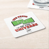 シーフェルド |宇宙の連結 スクエアペーパーコースター (アングル)