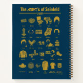 シーフェルド | ABCのSeinfeldインフォグラフィック ノートブック (裏面)