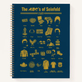 シーフェルド | ABCのSeinfeldインフォグラフィック ノートブック (正面)