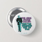 シーフェルド | George Costanza "The Jerk Store Called" 缶バッジ (正面&裏面)