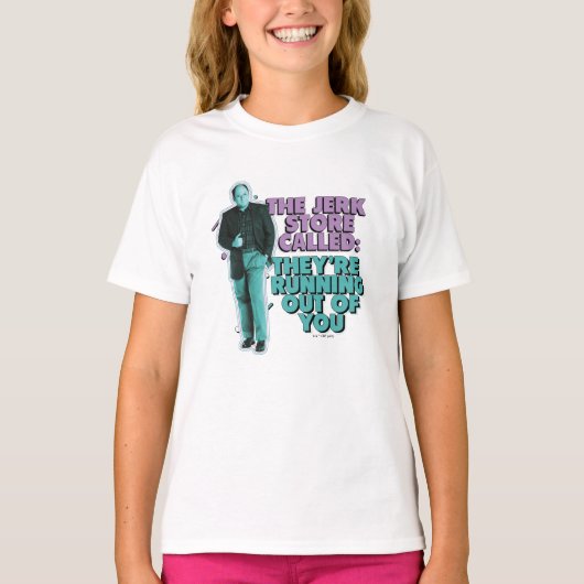 シーフェルド | George Costanza "The Jerk Store Called" Tシャツ (正面)