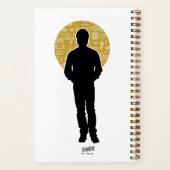 シーフェルド | Jerry Seinfeldシルエット ノートブック (裏面)