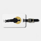 シーフェルド | Jerry Seinfeldシルエット ラゲッジタグ (正面横)