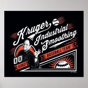 シーフェルド Kruger Industrial Baseballチーム  Kruger Indus ポスター