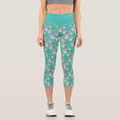 シーフェルド | No Soup For You Pattern カプリレギンス (正面)