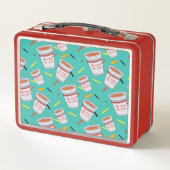 シーフェルド | No Soup For You Pattern メタルランチボックス (裏面)