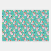 シーフェルド | No Soup For You Pattern ラッピングペーパーシート (正面)