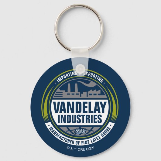 シーフェルド | Vandelay Industriesロゴ キーホルダー (正面)