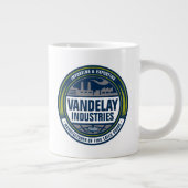 シーフェルド | Vandelay Industriesロゴ ジャンボコーヒーマグカップ (右)