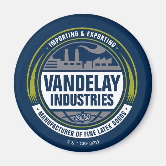 シーフェルド | Vandelay Industriesロゴ マグネット (正面)