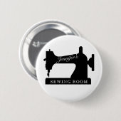 シーフォース裁縫ルームキルターボタンピン 缶バッジ (正面&裏面)