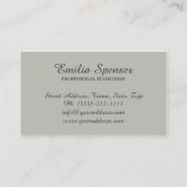 シーフォース裁縫飾Studioボタンカード 名刺 (裏面)