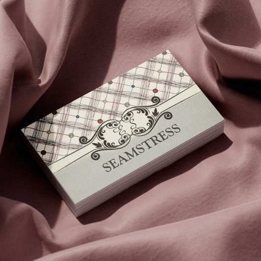 シーフォース裁縫飾Studioボタンカード 名刺