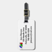 シーフォース、テーラーデザインラゲッジタグ ラゲッジタグ (正面縦)