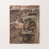 シーフォードハーンズポンドオールドミル。ジグソーパズル ジグソーパズル (縦)