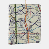 シーフォードDEヴィンテージの地図 セラミックオーナメント (右)