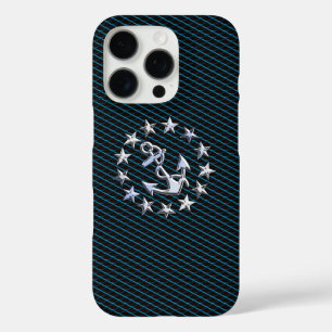 シーフォームクロムヨットフラッググ車のリルプリント iPhone 16 PROケース