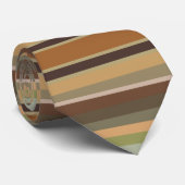 シーフォームグリーンストライプ ネクタイ (ロール)