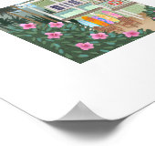 シーフォームグリーンビーチハウスプリント ポスター (角)