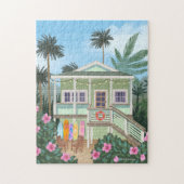 シーフォームグリーンビーチハウス ジグソーパズル (縦)