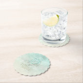 シーフォームビーチ結婚式カメID837 ペーパーコースター (インサイチュ)