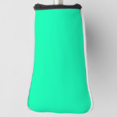 シーフォー無地のム緑 |クラシック |エレガント | ゴルフヘッドカバー (回転90)