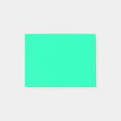 シーフォー無地のム緑 |クラシック |エレガント | ポストイット (正面)