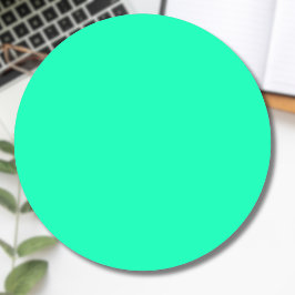 シーフォー無地のム緑 |クラシック |エレガント | ラウンドシール