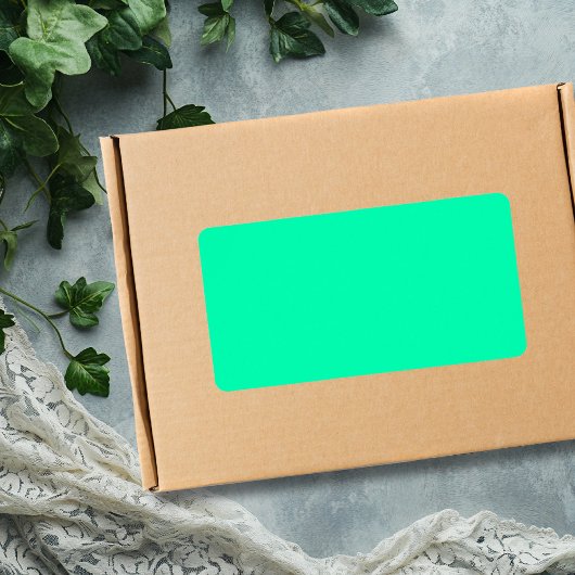 シーフォー無地のム緑 |クラシック |エレガント | ラベル