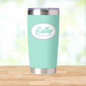 シーフォー結婚ム様式化の花嫁 保温保冷タンブラー