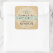 シーフオムオンクラフトビーズワックス体バター スクエアシール (バッグ)