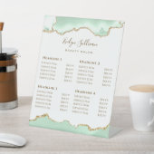 シーフオムグリーンゲート美しいサロン価格表 台座サイン (インサイチュ)