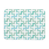 シーフオムグリーンジオメトリック マグネット (横)