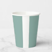 シーフオムグリーンヨガスタジオハムザカスタマイズ 紙コップ (左)