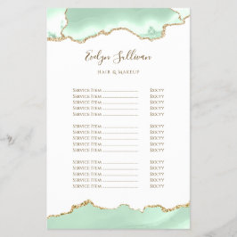 シーフオムグリーン価格表向けチラシ チラシ