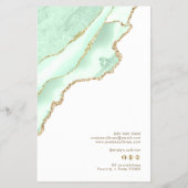 シーフオムグリーン価格表向けチラシ チラシ (裏面)