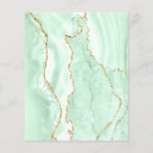 シーフオムグリーン瑪瑙フライヤー チラシ (裏面)