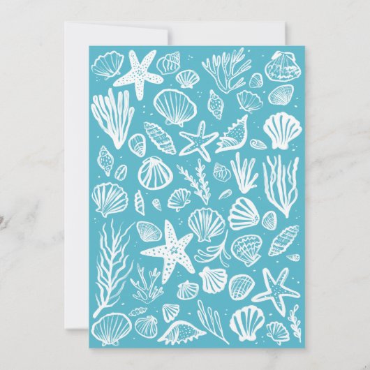 シーフオムシーシェルズカスタムハウスウォーミングパーティー 招待状 (裏面)