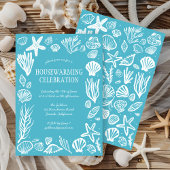 シーフオムシーシェルズカスタムハウスウォーミングパーティー 招待状